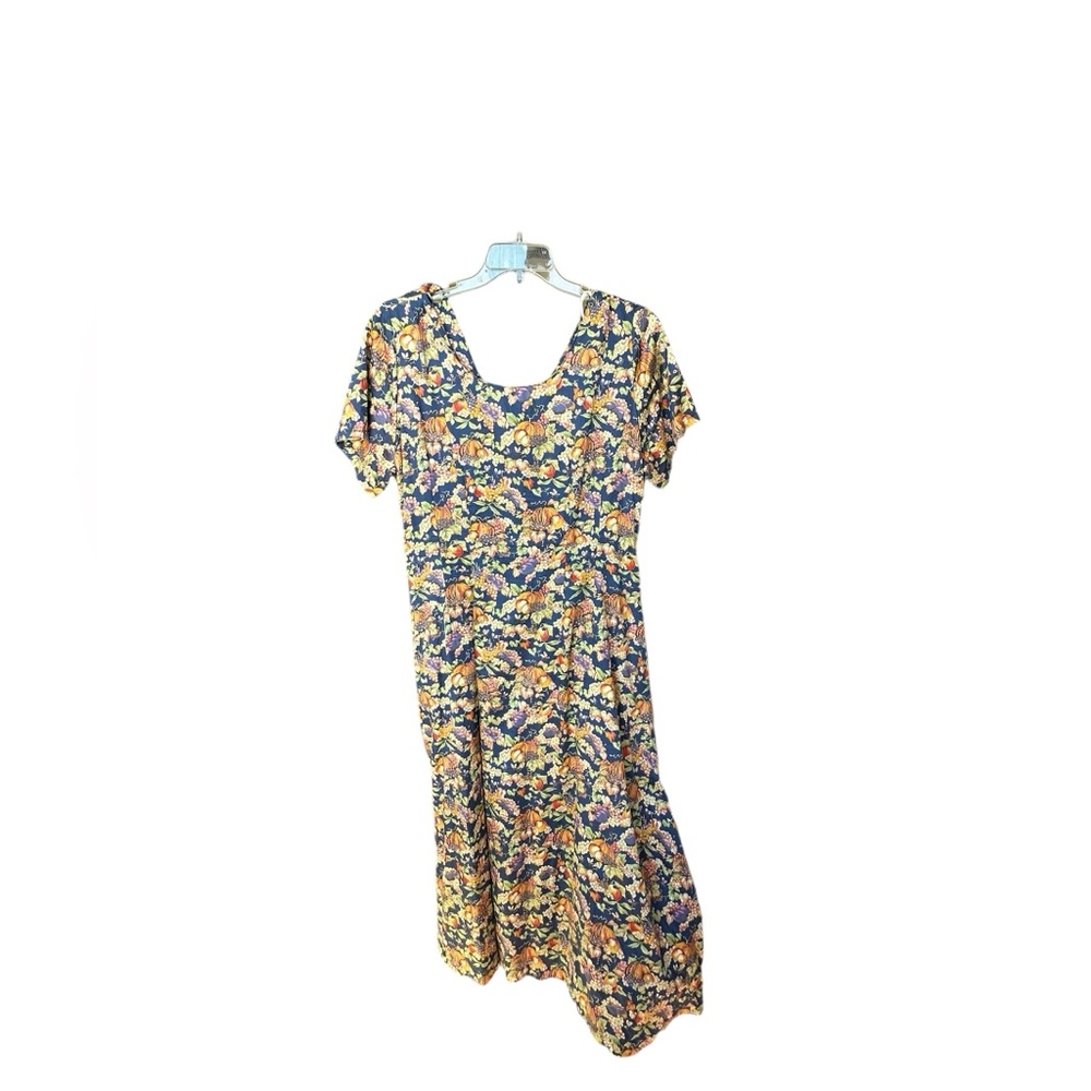 Vintage collectible Reyn Spooner “Fall/Harvest/Thanksgiving” dress XL